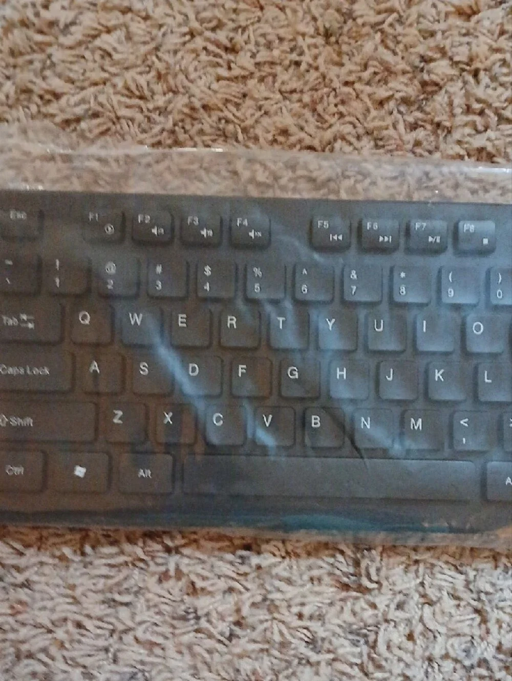 Black Wired Keyboard - Universal USB Computer Keyboard